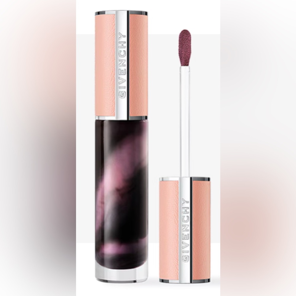 NWOT Givenchy Black Pink Liquid Lip Balm - full size